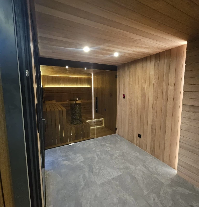 drewniana sauna